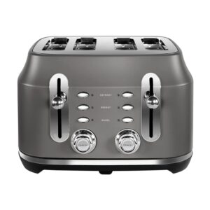 Classic 4 Slice Toaster – Grey