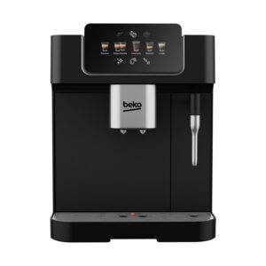 Automatic Bean To Cup Coffee Machine with Milk Frother – Black
