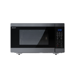 42L Freestanding Combination Microwave Oven & Grill – Black Steel