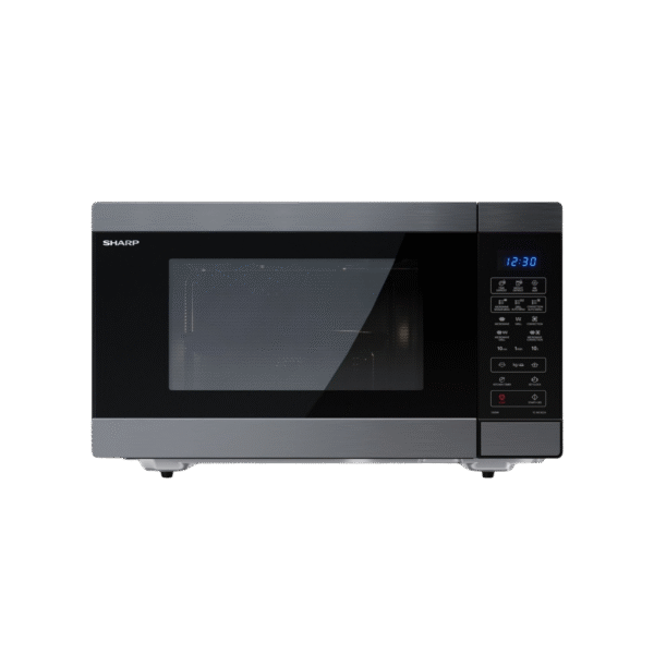 42L Freestanding Combination Microwave Oven & Grill – Black Steel